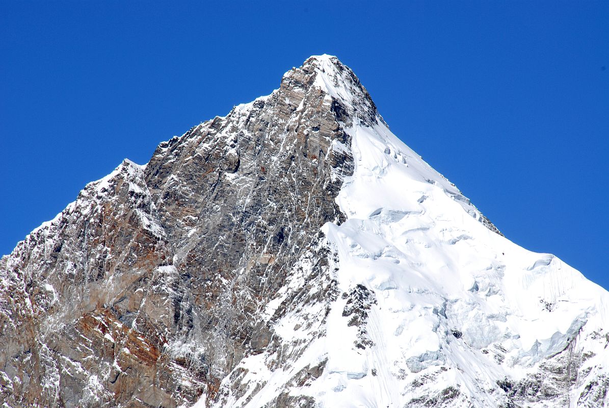 13 Phola Gangchen East And South Faces Close Up From Plateau As Trek Nears Kong Tso Phola Gangchen (7716m) East and South Faces close up as the trek nears Kong Tso.